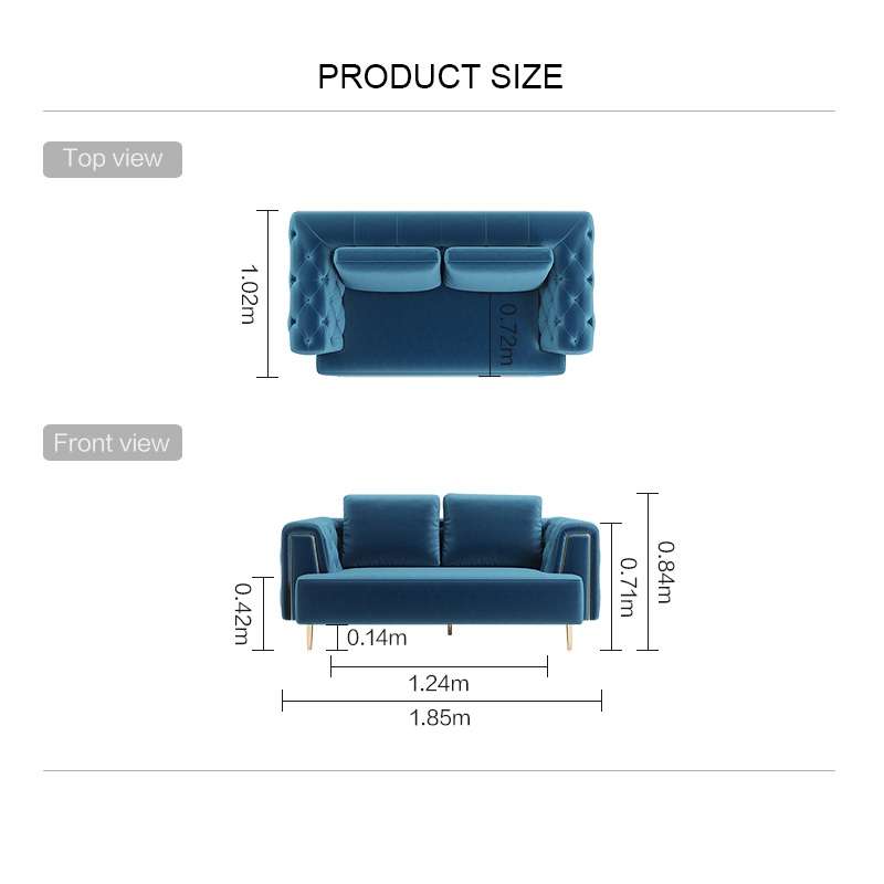 Cosmic Sofa Collection Blue