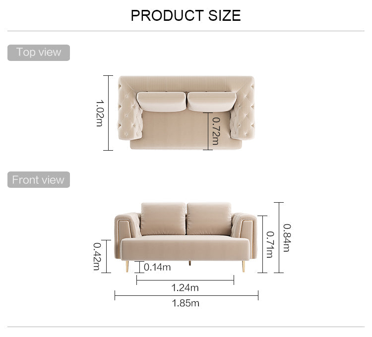 Cosmic Sofa Collection WarmSand
