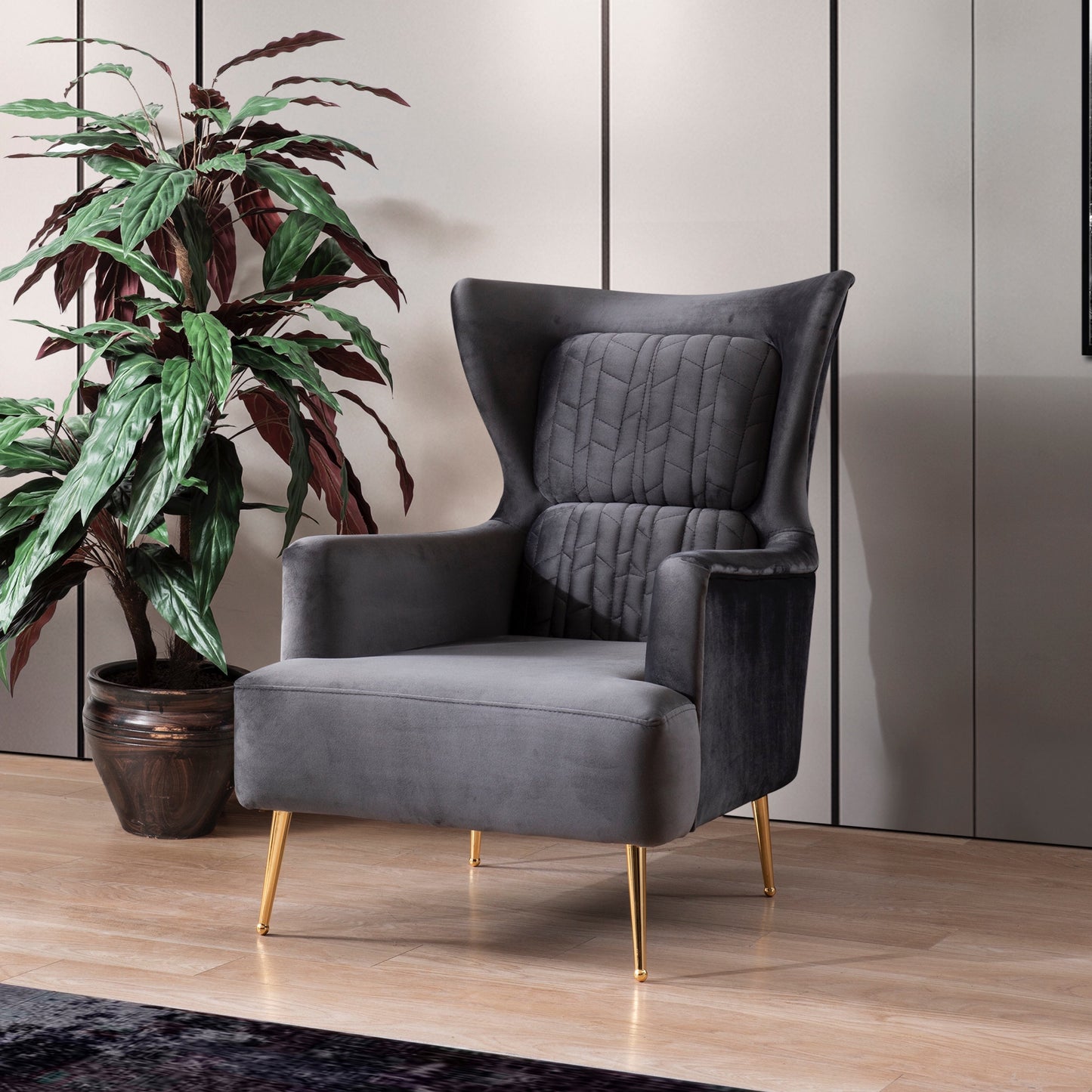 Turkish Liya Sofa Dark Grey