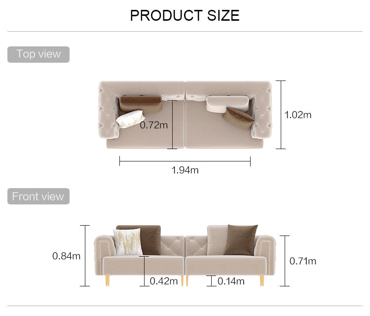 Cosmic Sofa Collection WarmSand