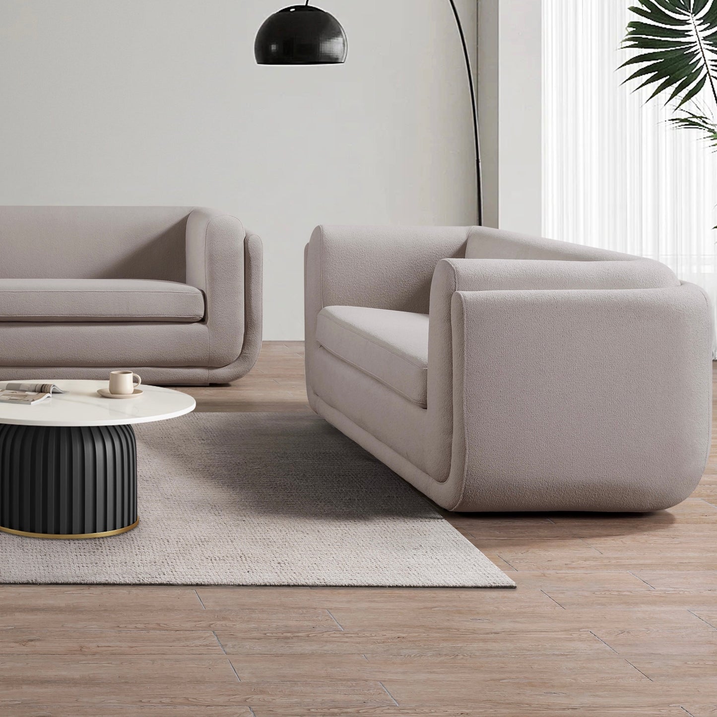 Boston Sofa - Khaki Brown