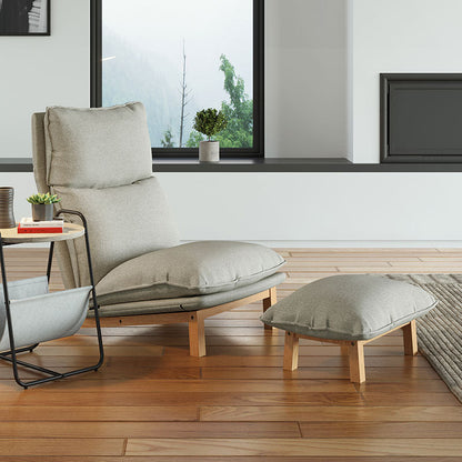Maral Armchair with Ottoman