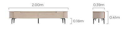 Helena Faux Marble TV Stand and Coffee Table (Price Per Item)