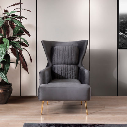 Turkish Liya Sofa Dark Grey