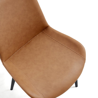 Simge Dining Chair - Orange