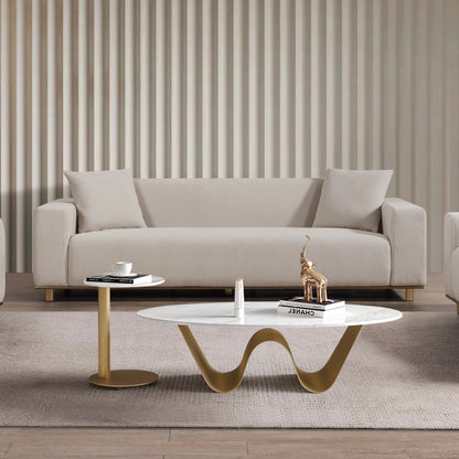 Armonia Boucle Sofa - Light Beige
