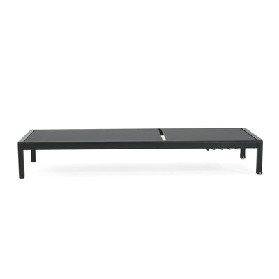 Cape Coral Outdoor Aluminum Chaise Lounge (Set of 2) by Christopher Knight Home - 77.56 D x 25.20 W x 11.80 H
