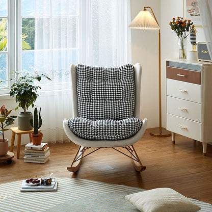 Tufted Upholstered Rocking Chair