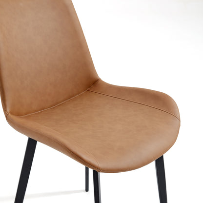 Simge Dining Chair - Orange