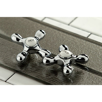 Kingston Brass Heritage Bridge Kitchen Faucet with Brass Sprayer