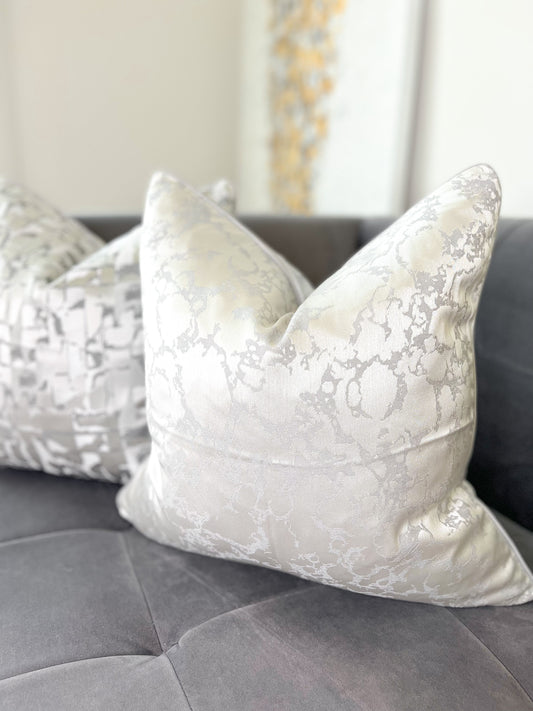Grey Classic Luxury Cushion Cover