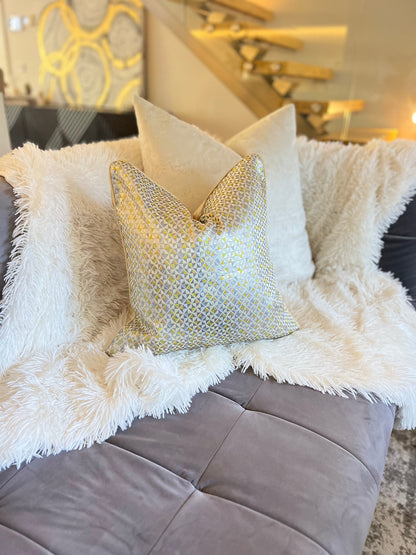 Multi-Colour Geometric Luxury Cushion Cover
