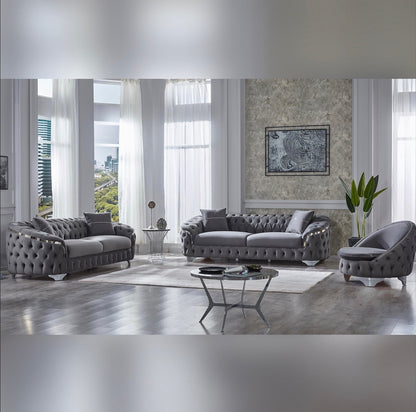 Turkish Artemis Sofa - Grey