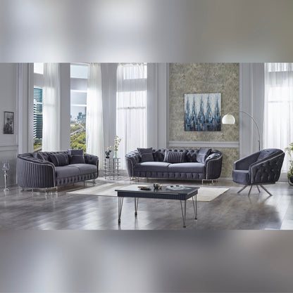 Turkish Galata Sofa - Grey