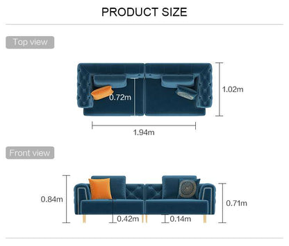 Cosmic Sofa Collection Blue