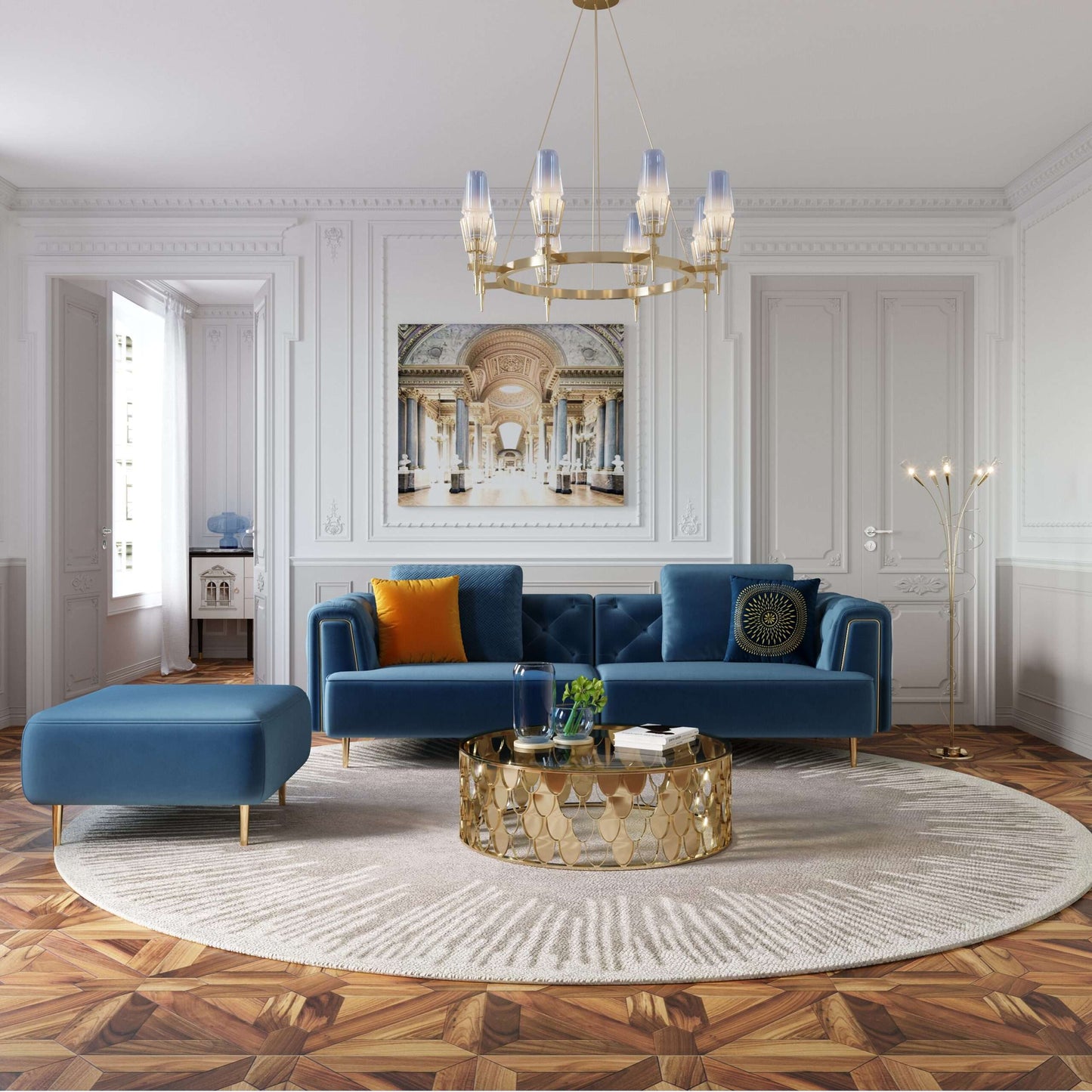 Cosmic Sofa Collection Blue