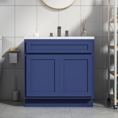 Vanity Art 36 Inch Single Sink Bathroom Vanity Cabinet