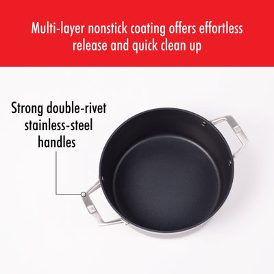 ZWILLING Motion Hard Anodized Aluminum Nonstick Dutch Oven